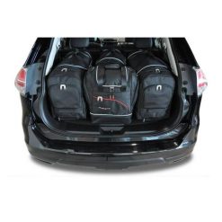 Torby Do Bagażnika Nissan X-Trail 2014-2022 4Szt Kjust. Czarne torby podróżne damskie KJUST, bez wzorów. Za 1,250.00 zł.
