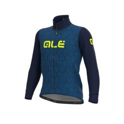Kurtka rowerowa męska Alé Cycling Solid Cross. Niebieskie kurtki męskie ALÉ CYCLING, l, bez wzorów, bez kaptura, rowerowe. W wyprzedaży za 501.99 zł.