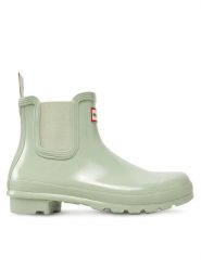 Hunter Kalosze WFS2078RGL Zielony. Zielone kalosze damskie Hunter, bez wzorów, z tworzywa sztucznego, bez zapięcia. Za 249.99 zł.