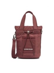 Guess Jeans Torebka CWBEO-GUESS-XC-006-09 Fioletowy. Fioletowe torebki do ręki damskie Guess Jeans, z aplikacjami, z jeansu, bez dodatków. Za 199.99 zł.