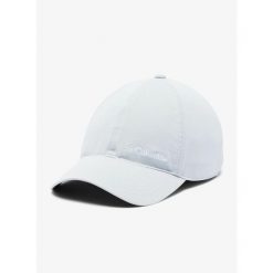Czapka z daszkiem Columbia Coolhead III Ball Cap - cirrus grey. Białe czapki damskie Columbia, bez wzorów, sportowe. Za 100.99 zł.