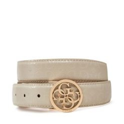 Pasek Damski Guess. Brązowe paski damskie Guess, z aplikacjami. Za 129.99 zł.