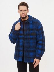 Calvin Klein Jeans Kurtka przejściowa J30J324312 Granatowy Relaxed Fit. Niebieskie kurtki męskie Calvin Klein Jeans, m, bez wzorów, z jeansu, bez kaptura. Za 719.99 zł.