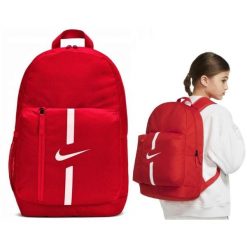 Plecak szkolny Nike Academy Team 22 sportowy. Czerwone plecaki męskie Nike, bez wzorów, sportowe. Za 102.00 zł.