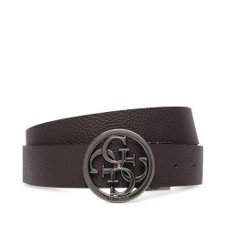 Pasek Guess. Brązowe paski męskie Guess. Za 284.99 zł.