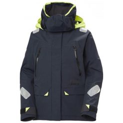 Kurtka damska Helly Hansen Skagen Offshore. Czarne kurtki sportowe damskie Helly Hansen, bez wzorów, bez ramiączek, bez kaptura, trekkingowe. Za 1,751.50 zł.