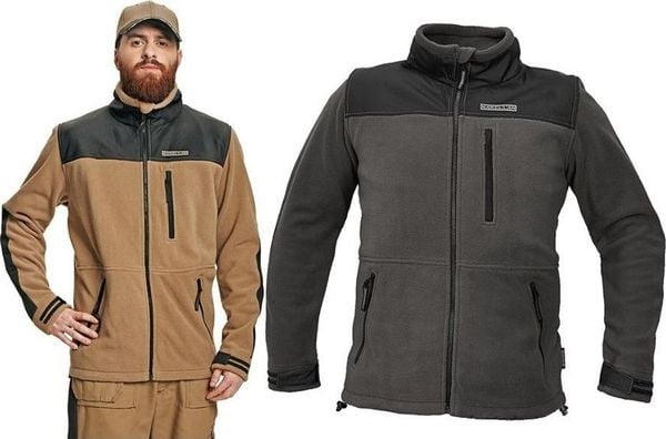 CERVA NARELLAN KURTKA POLAROWA - męska kurtka zapinana na zamek z wysokiej jakości polaru - żółty 2XL. Żółte kurtki męskie CERVA, m, bez wzorów, z polaru, bez kaptura. Za 40.73 zł.