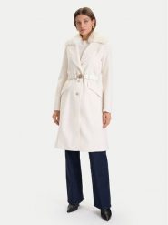 Guess Płaszcz przejściowy W5BL25 W2672 Écru Regular Fit. Płaszcze damskie Guess, xxl, z aplikacjami, z syntetyku, bez kołnierzyka, bez kaptura. Za 1,059.00 zł.