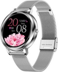 Smartwatch Hagen HD11.111.1411 Srebrny. Szare zegarki smartwatch Hagen, bez wzorów. Za 341.00 zł.