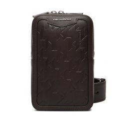 Saszetka KARL LAGERFELD. Brązowe saszetki i nerki męskie KARL LAGERFELD, bez wzorów. Za 999.99 zł.