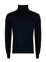 Takeshy Kurosawa Sweter | 83475 | Maglia D/Vita Calato Lana | Mężczyzna | Granatowy. Niebieskie swetry męskie Takeshy Kurosawa, m, bez wzorów, z dzianiny, bez kołnierzyka, bez ramiączek. W wyprzedaży za 419.00 zł.
