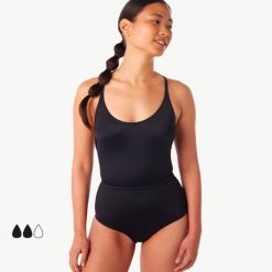 Strój jednoczęściowy kąpielowy menstruacyjny damski Smoon Tethys. Czarne stroje kąpielowe damskie SMOON, s, bez wzorów. Za 269.99 zł.