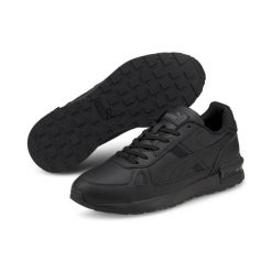 Buty do chodzenia męskie Puma GRAVITON PRO L. Czarne buty sportowe męskie Puma, bez wzorów, z materiału, bez zapięcia, trekkingowe. Za 371.00 zł.