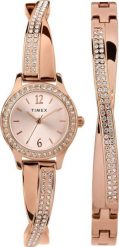 Zegarek Timex Zegarek Timex TW2T57900 damski Rose-Gold Boxset. Czerwone zegarki damskie Timex. Za 611.00 zł.
