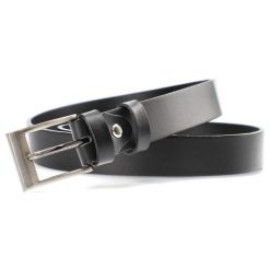 Czarny Skórzany Pasek Męski Armodo. Czarne paski męskie Armodo, ze skóry, eleganckie. Za 79.00 zł.