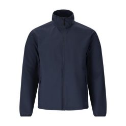 Kurtka wodoodporna Whistler Lango. Niebieskie kurtki męskie Whistler, bez wzorów, z softshellu, sportowe, bez kaptura. Za 213.00 zł.