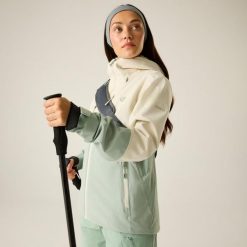 Damska kurtka turystyczna Dare 2B Diverging II. Brązowe kurtki sportowe damskie Dare 2B, m, bez wzorów, z materiału, bez ramiączek, bez kaptura, trekkingowe. Za 526.50 zł.
