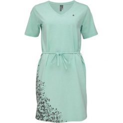 Damska sukienka Loap Aurora Grn Green. Czarne sukienki damskie LOOP, bez wzorów, sportowe, bez kołnierzyka, bez ramiączek, sportowe. Za 160.99 zł.