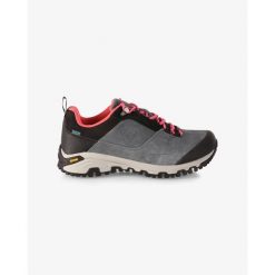 Niskie buty outdoorowe unisex Kilpi ANAK LOW WP-U. Szare buty zimowe męskie Kilpi, bez wzorów, z nylonu, bez obcasa, bez zapięcia. Za 401.40 zł.