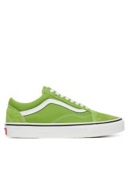 Vans Tenisówki Old Skool VN000D7ZFPB1 Zielony. Zielone trampki i tenisówki damskie Vans, bez wzorów, ze skóry, bez zapięcia. Za 369.99 zł.