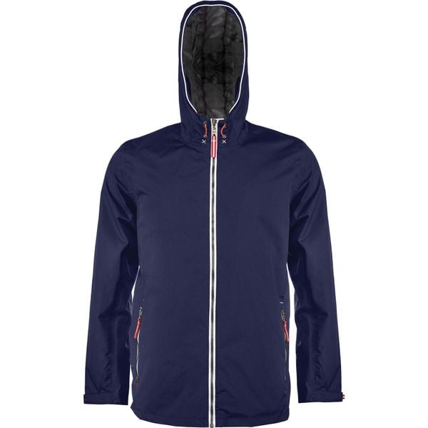 Kurtka Kariban Imperméable Unisexe. Niebieskie kurtki męskie KARIBAN, m, bez wzorów, z poliamidu, bez kaptura. Za 309.75 zł.