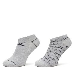 Stopki Calvin Klein. Szare skarpetki damskie Calvin Klein, bez wzorów. Za 49.99 zł.