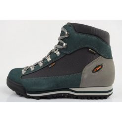 Buty Aku Ultralight Gore-tex 36510662 zielone. Zielone obuwie trekkingowe damskie z gore-texu, przed kolano, bez zapięcia. Za 814.85 zł.
