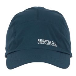 Czapka wodoodporna unisex III. Niebieskie czapki damskie Regatta, bez wzorów, z materiału. Za 80.00 zł.