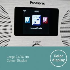 Radio Panasonic RF-D40EG-K czarny. Czarne radia PANASONIC. Za 517.67 zł.