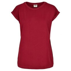 Damska Koszulka Na Ramiączkach Z Bawełny Organicznej. Brązowe bluzki damskie Urban Classics, xl, bez wzorów, z bawełny, sportowe, bez kołnierzyka, bez ramiączek. Za 75.99 zł.