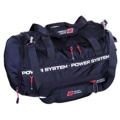 Torba treningowa POWER SYSTEM Dynamic Bag. Czarne torby sportowe męskie POWER SYSTEM, bez wzorów. Za 179.00 zł.