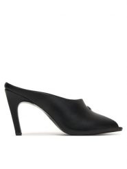 REPLAY Klapki GWH3L .000.C0001S Czarny. Czarne klapki damskie Replay, bez wzorów, ze skóry, bez obcasa, bez zapięcia. Za 439.99 zł.