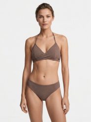 Roxy Bikini Lascaa Brialete ERJX203575 Brązowy. Brązowe bikini Roxy, bez wzorów, z syntetyku. Za 339.99 zł.