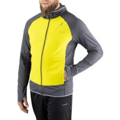 Bluza techniczna męska Viking Dimaro. Żółte bluzy męskie Viking, m, bez wzorów, sportowe, bez ramiączek, bez kaptura. W wyprzedaży za 131.99 zł.