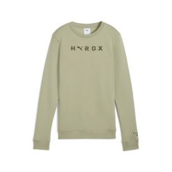 Damska gruba bluza PUMA x HYROX PUMA. Zielone bluzy damskie Puma, s, bez wzorów, sportowe, bez ramiączek, bez kaptura. Za 329.00 zł.