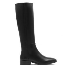 Oficerki Sergio Bardi. Czarne kozaki damskie Sergio Bardi, bez wzorów, bez obcasa, na płaskiej podeszwie, bez zapięcia. Za 383.00 zł.