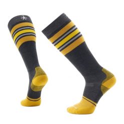 Skarpety Smartwool Snowboard Targeted Cushion Stripe Extra Stretch OTC. Szare skarpetki damskie Smartwool, bez wzorów. Za 119.99 zł.