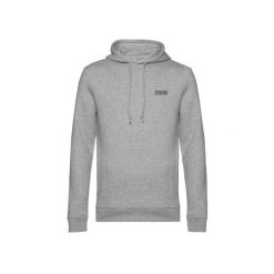 Bluza z kapturem 226ERS. Szare bluzy damskie 226ERS, l, bez wzorów, z bawełny, sportowe, bez ramiączek, z kapturem. Za 352.50 zł.