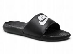 KLAPKI męskie NIKE VICTORI ONE CN9675-002 na basen lato czarne lekkie 48,5. Czarne klapki męskie Nike, bez wzorów, bez zapięcia. Za 169.00 zł.