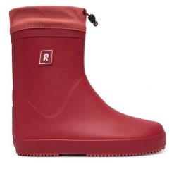 Kalosze Reima. Czerwone kalosze damskie Reima, bez wzorów, bez zapięcia. Za 279.99 zł.