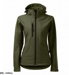 Performance 521 - ADLER - Softshell kurtka damska, 300 g/m2, 6% elastan, 94% poliester, - military 2XL. Kurtki sportowe damskie MALFINI, m, bez wzorów, z elastanu, bez ramiączek, bez kaptura. Za 255.88 zł.