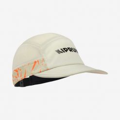 Czapka z daszkiem do biegania Kiprun 5 paneli Replika. Brązowe czapki damskie KIPRUN, bez wzorów, z materiału, sportowe. Za 49.99 zł.