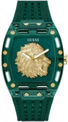Zegarek męski Guess GW0959G2 zielony. Zielone zegarki męskie Guess, z aplikacjami. Za 829.00 zł.