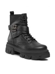 Steve Madden Trapery Mae SM19000034 SM19000034-017 Czarny. Czarne trapery damskie Steve Madden, ze skóry, bez zapięcia. Za 799.99 zł.