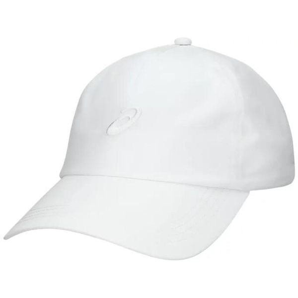 Czapka z daszkiem Asics Essential Running. Białe czapki damskie Asics, bez wzorów, sportowe. Za 99.00 zł.