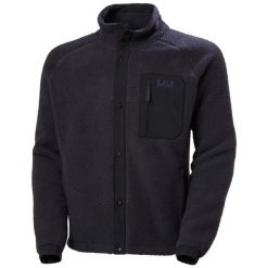 Kurtka z dresu Helly Hansen Panorama Pile Snap. Fioletowe kurtki sportowe męskie Helly Hansen, bez wzorów, z dresówki, bez kaptura, trekkingowe. Za 611.00 zł.