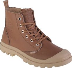 Buty trekkingowe męskie Palladium Palladium Pampa Zip Lth Ess 76888-254-M Brązowe 44. Brązowe trekkingi męskie Palladium, bez zapięcia. Za 515.03 zł.