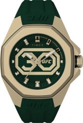 Zegarek Timex Zegarek męski Timex TW2V90100 zielony. Zielone zegarki męskie Timex, bez wzorów. Za 1,090.00 zł.