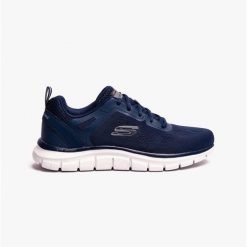 Buty Skechers Męskie Niebieskie Sneakersy. Niebieskie buty sportowe męskie Skechers, bez wzorów, z materiału, bez zapięcia. Za 209.00 zł.