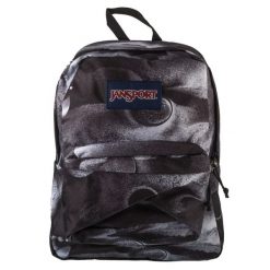 Plecak sportowo-turystyczny dla dorosłych JanSport Superbreak pojemność 26 L. Czarne plecaki męskie Jansport, bez wzorów, z materiału, sportowe. Za 119.99 zł.